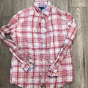 Banana Republic Shirts - Banana Republic purple/red button down Banana Republic Shirts - Banana Republic purple/red button down